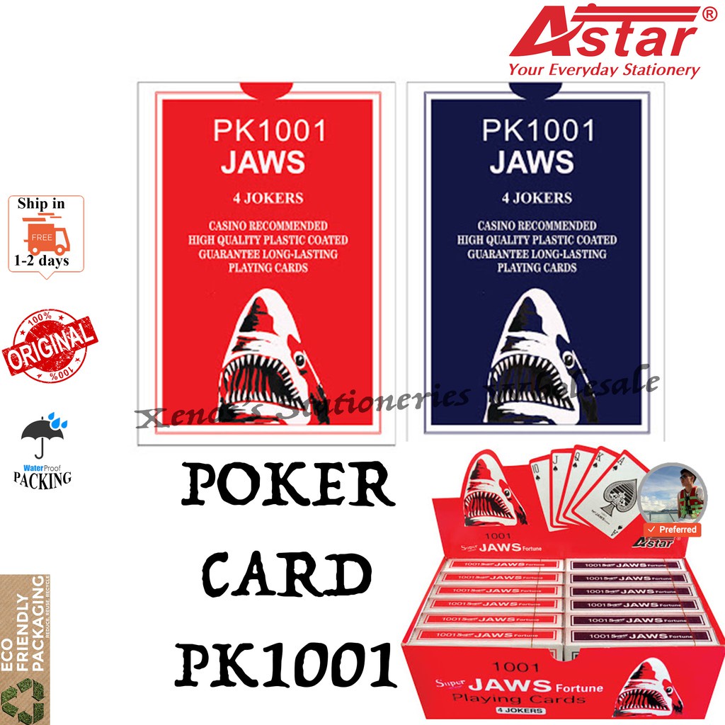 ASTAR PK1001 POKER PLAYING CARD / ASTAR POKER PLAYING CARD PK1001