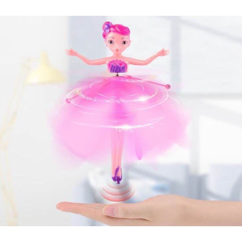 ตุ๊กตาบินได้ ของเล่นสำหรับเด็ก บาร์บี้ นางฟ้าบิน มีเซนเซอร์ตรวจจับสิ่งกีดขวาง หรือจะเอาไว้ประดับบ้านก็ดูดี พร้อมส่งในไทย