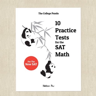 หนังสือ 10 Practice tests for Sat Math ของ Panda