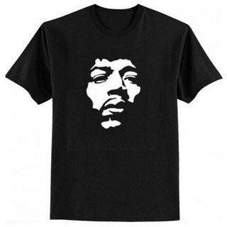 เสื้อผ้าผชเสื้อยืด พิมพ์ลาย Jimi Hendrix สีดํา สําหรับผู้ชายS-5XL