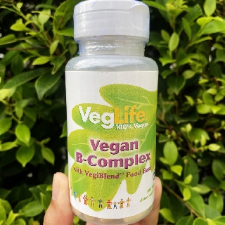 วิตามินบีรวม Vegan B-Complex 100 Tablets (VegLife®)