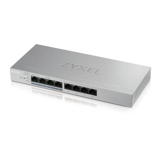 Zyxel (GS1200-8HPv2) Web Managed Gigabit Switch 8 Port, POE 8 Port 60W