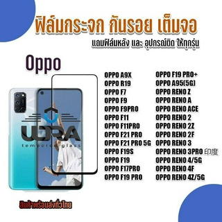 ฟิล์มกระจกใสกันรอยเต็มจอ Oppo ฟิล์มกระจกนิรภัย ออปโป้ (4)