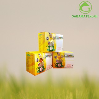 (เซ็ต 3 กล่อง) กาบาเมท สูตร 3 GABA MATE ผงความสุข เครื่องดื่มธัญพืชเพาะงอก 24 ชนิด พร้อมชงดื่ม สมองผ่อนคลาย สุขภาพดี