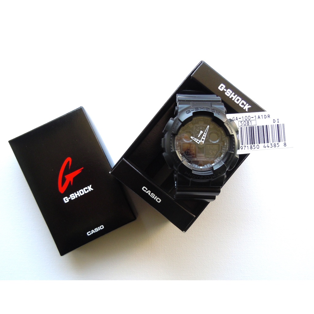 นาฬิกา Casio G-Shock รุ่น GA-100 สีดำ มือสอง