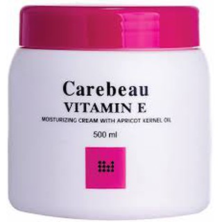 Carebeau แคร์บิว วิตามิน อี บอดี้ ครีมบำรุงผิว 500 มล.