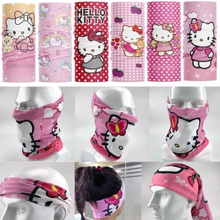 Hello KITTY หน้ากาก ป้องกันฝุ่น สวมใส่สบาย แฟชั่น สําหรับขี่รถจักรยานยนต์ เล่นกีฬากลางแจ้ง