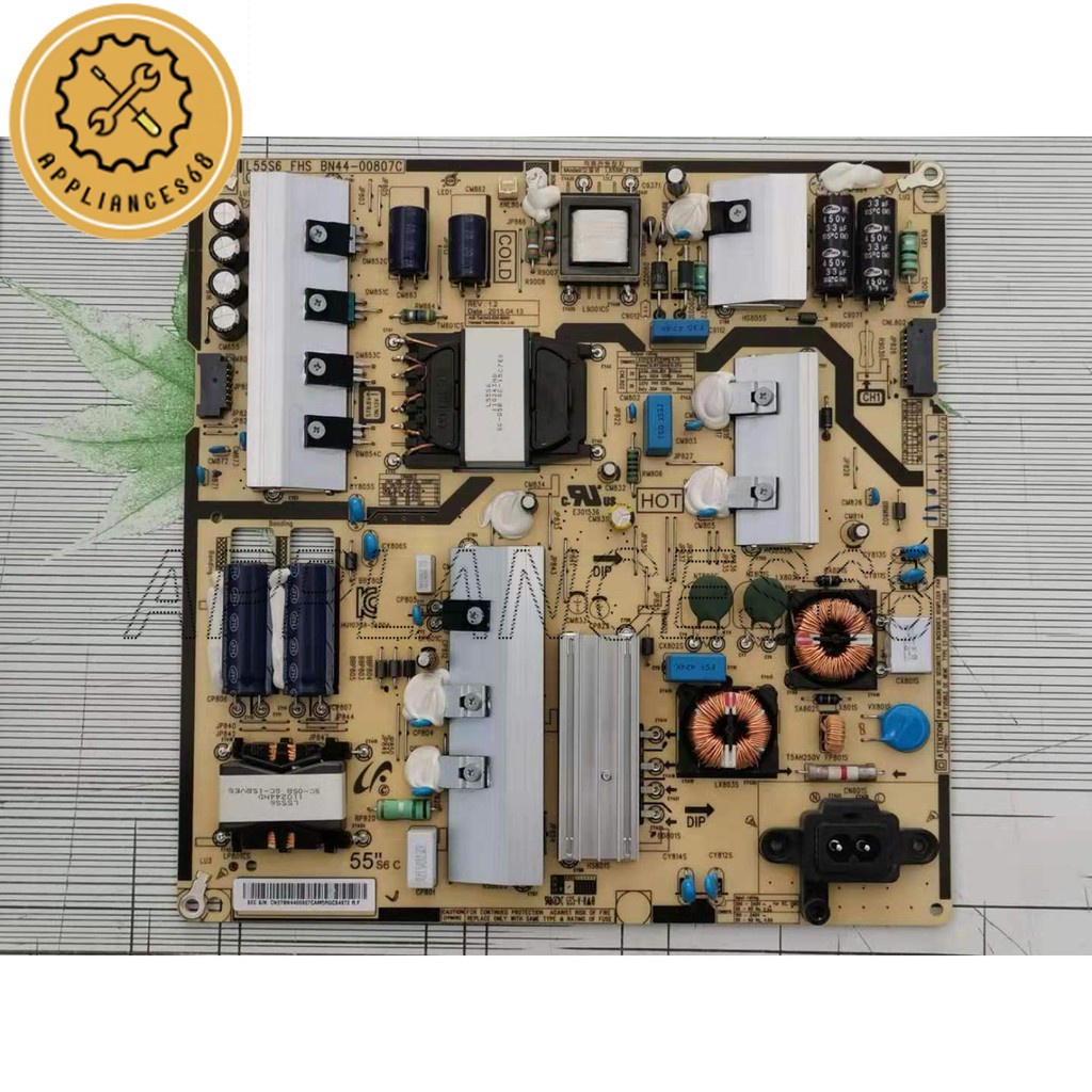 แหล่งจ่ายไฟ UA55KU6000K Samsung board UA55KU6000KXXM UA55MU6310 UA55KU6000 UA49KU6300K BN44-00807A/ 