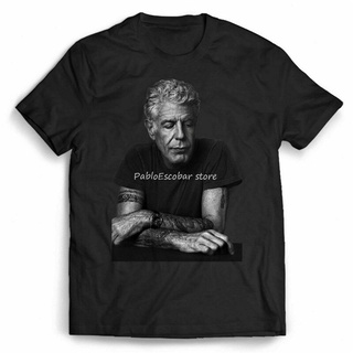 【Ins】Gildan เสื้อยืดแขนสั้น ผ้าฝ้าย 100% พิมพ์ลาย Anthony Bourdain Reservations Rip สีดํา แฟชั่นฤดูร้อน สําหรับผู้ชาย 5X