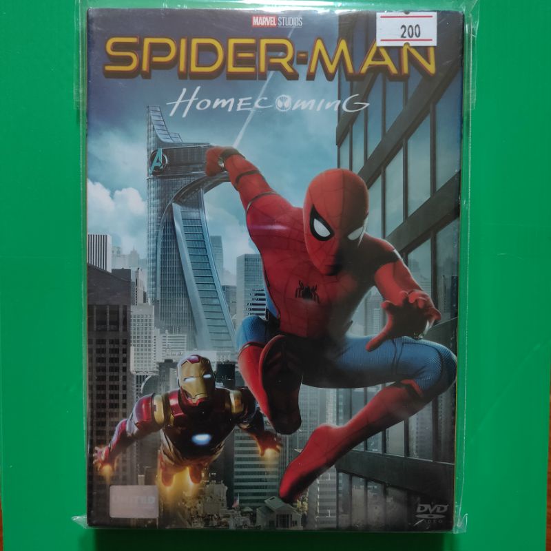 DVD Spider Man Home Coming กล่องสวม
