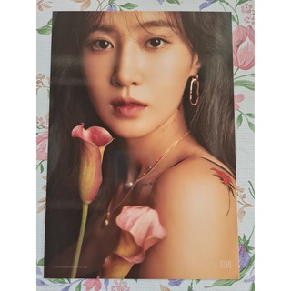 [พร้อมส่ง] โปสเตอร์ A4 ยูริ Yuri ปฏิทิน Girls Generation Oh!GG 2021 Seasons Mini Poster