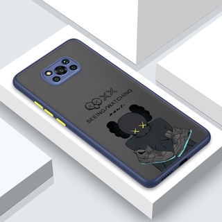 เคสโทรศัพท์มือถือ ซิลิโคนนิ่ม กันรอยเลนส์กล้อง ลาย Kaws Street Fashion เรียบง่าย สําหรับ Xiaomi Mi Poco M3 X3 Pro 11 10T Pro Nfc Pro F3 A1 A2 A3 Lite Pocophone 5X 5G