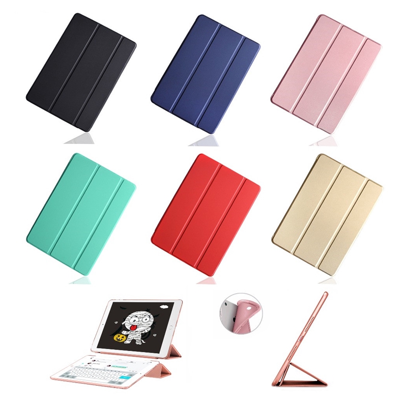 2020 เคส IPad Mini 5 Smart Case ซิลิโคนอ่อนนุ่มแบบ, เคสสมาร์ทหนัง PU ปก TPU ซิลิโคนเชลล์