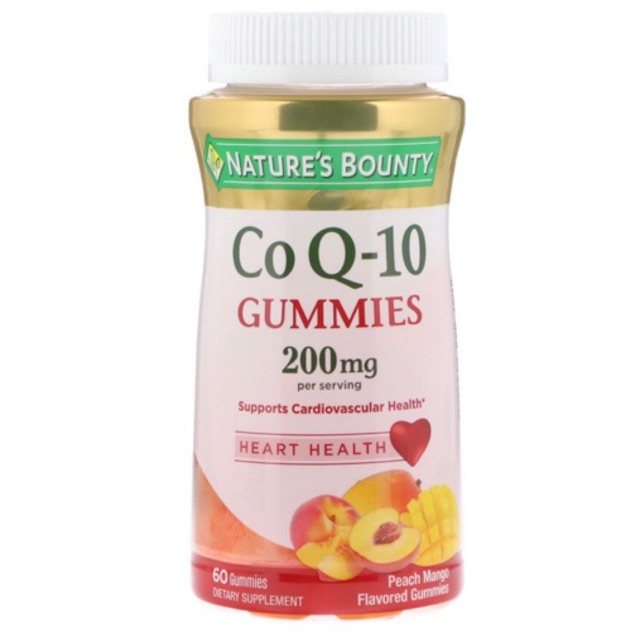 Nature's Bounty, Co Q10 Gummies, 200 mg, 60 Gummies