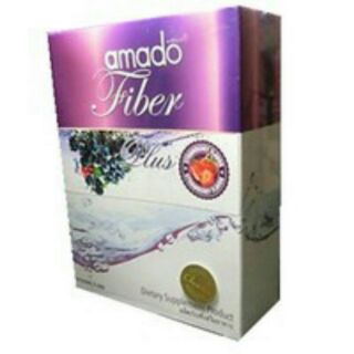 Amado Fiber Plus ผลิตภัณฑ์เสริมอาหาร ไฟเบอร์ พลัส ดีทอกซ์ลำไส้