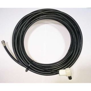 สายนำสัญญาณ RG6 ความยาว 10 เมตร (พร้อมเข้าหัวสำหรับเสาอากาศ)