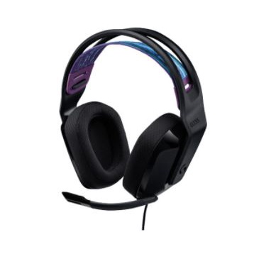 Logitech G335 Wired Gaming Headset (Black / White) หูฟังเกมมิ่งมีสาย