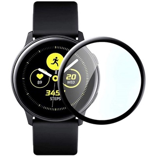 กระจกสำหรับ Samsung Galaxy Watch Active 2 44 มม 3D HD ฟิล์มกันรอยเต็มจอ ตัวป้องกันหน้าจอสมาร์ทวอทช์สายรัด 44mm (1 ชิ้น)