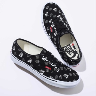 [ของแท้ ส่งฟรี จากไทย] VANS AUTHENTIC - (KAZUKI KURAISHI) BLACK/TRUE WHITE