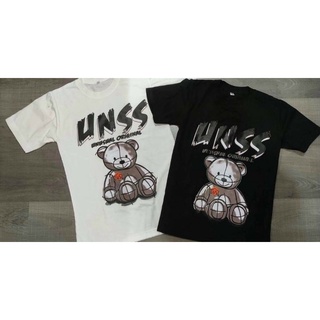 เสื้อยืด cotton สกรีนลายหมี Linss