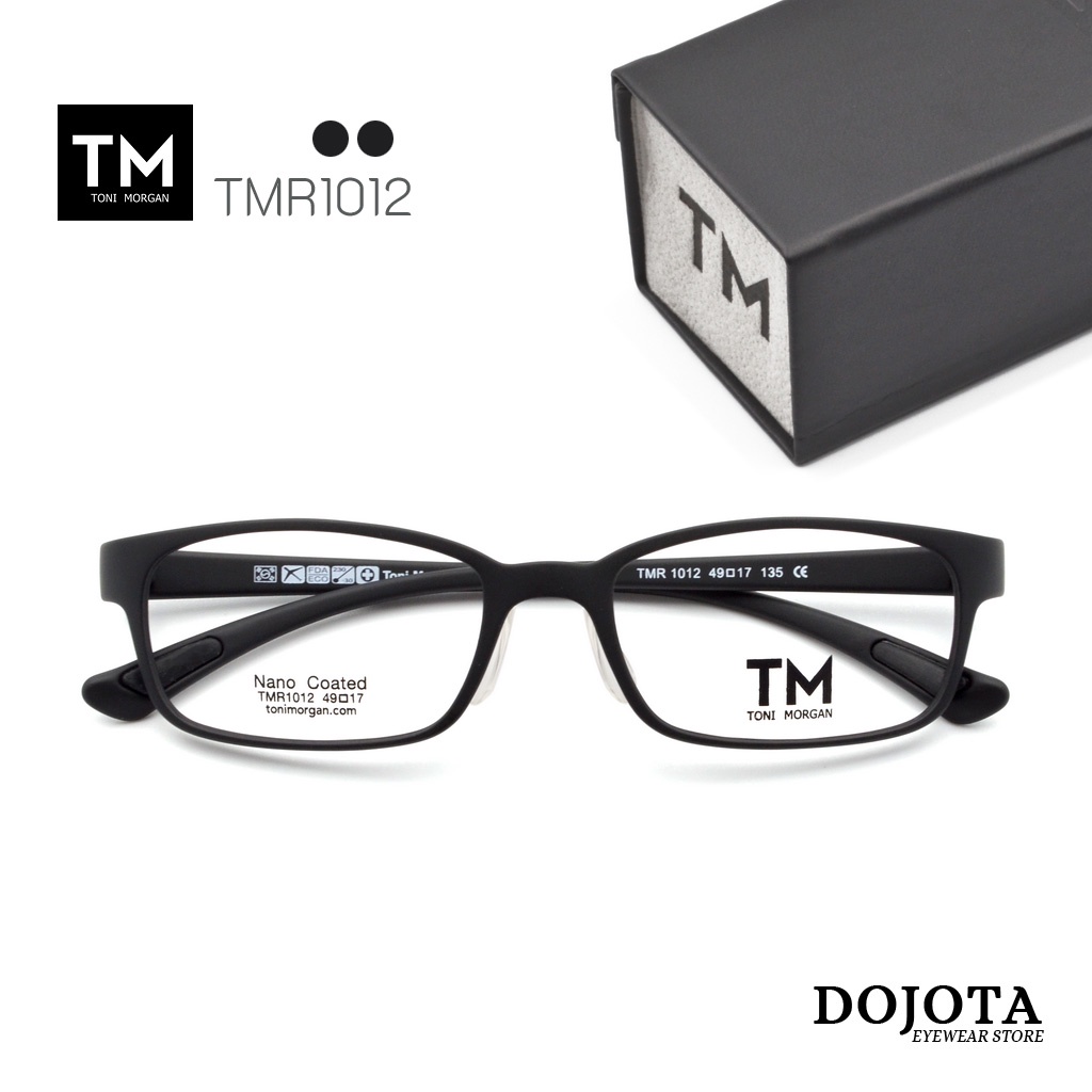 กรอบแว่นทรงเหลี่ยมเล็ก Toni Morgan รุ่น TMR 1012 น้ำหนักเบา ยืดหยุ่นได้ Made in Korea
