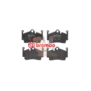 P65 028B ผ้าเบรก-R-แท้ BREMBO รุ่น Black : PORSCHE บ๊อกสเตอร์ 718 Boxster (982) 16-&gt; การันตีคุณภาพมาตรฐานโดย " เครอป ...