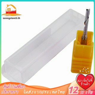 in stock】2mm x 15mm Carbide Single Flute Spiral End Mill CNC Router Bit
