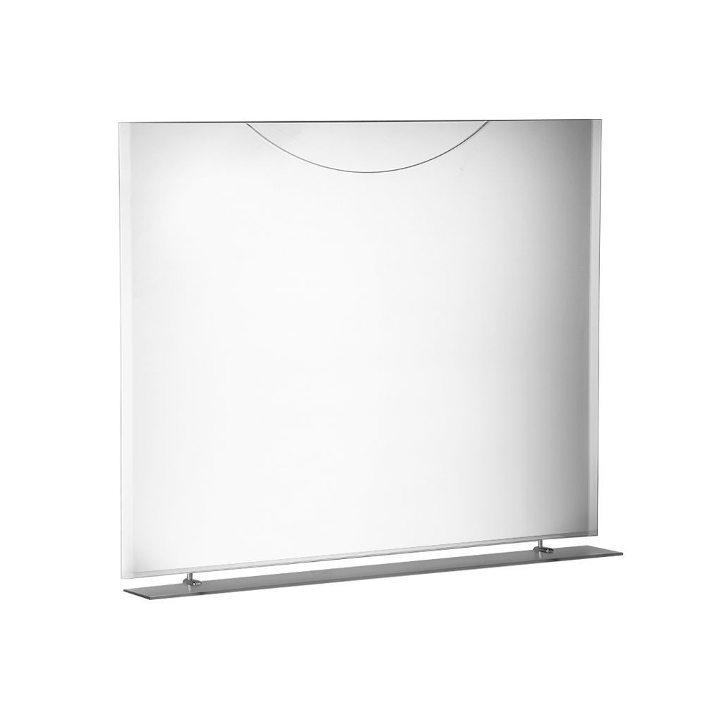 กระจกชั้นวางของ กระจกชั้นวาง MOYA VM-Z54 100X80ซม. กระจกห้องน้ำ ห้องน้ำ BATHROOM MIRROR WITH SHELF MOYA VM-Z54 100X80CM