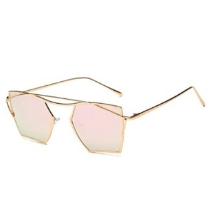 GAMT Cateye Sunglasses Mirrored Lens - Pink กรอบทอง เลนส์ปรอทสีชมพู ของแท้  พร้อมส่ง