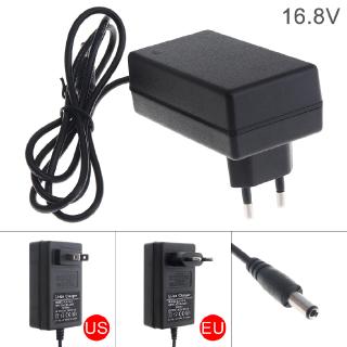 อะแดปเตอร์แปลงไฟฟ้า 16.8 V พร้อมปลั๊ก EU / US Plug