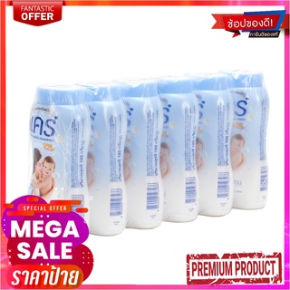 แคร์ แป้งเด็ก จัสมินคอตตอน 180 กรัม แพ็ค 6 กระป๋องCare Baby Talcum Jasmine Cotton 180 g x 6