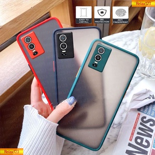 เคสโทรศัพท์มือถือแบบใส ผิวด้าน กันกระแทก สําหรับ Vivo Y76 Y 76 V23E V23 E S10E S10 E 4G 5G