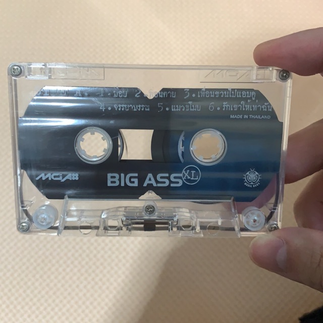 เทปเพลง Big Ass อัลบั้ม XL มือสอง มีแต่ม้วนเทปไม่มีกล่องและหน้าปก