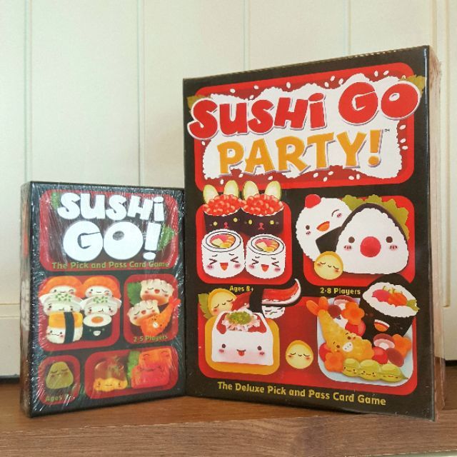 Sushi Go/ Sushi Go Party การ์ดเกม เกมไพ่ Card Game เกมสำหรับครอบครัว ปาร์ตี้เกม เกมเสริมทักษะ Family