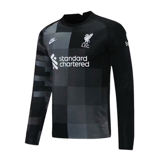 เสื้อกีฬาแขนยาว ลายทีมผู้รักษาประตู Liverpool 2021/22