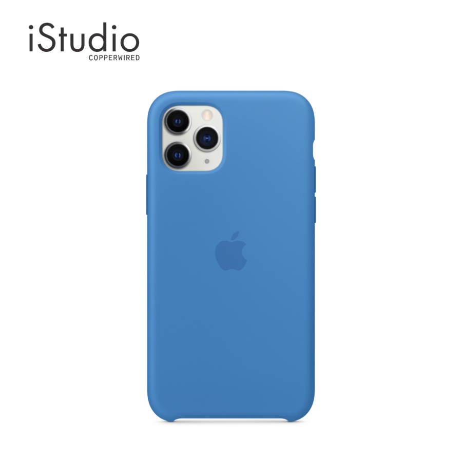 Apple iPhone 11 Pro Silicone Case - Surf Blue l iStudio By Copperwired