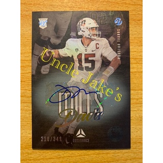 2021 Panini Luminance Football : NFL Houston Texans - Davis Mills #110 Rookie /Auto /349