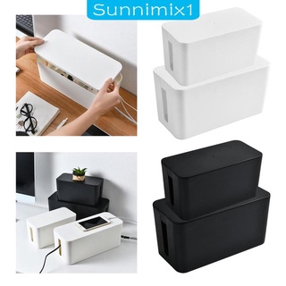 [Sunnimix1] กล่องจัดเก็บสายไฟ อเนกประสงค์