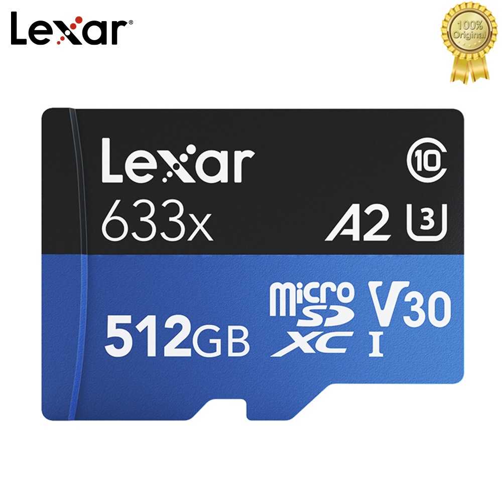 Genuine Original OEM SD Flash Memory Card Camera Lexar 4GB SDHC 