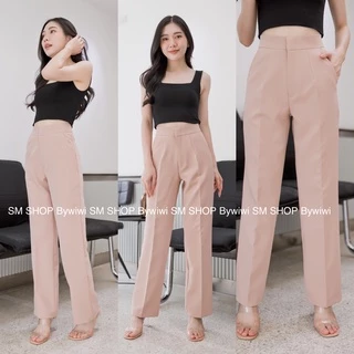 🌈รุ่น LL🌈 กางเกงรุ่น LL ขากระบอก โพส2(สีใหม่) ผ้าไอวี่ ผ้าเปเป้ เก็บทรงดีมาก!!พร้อมส่งS-2XLมีเก็บปลายทาง📨