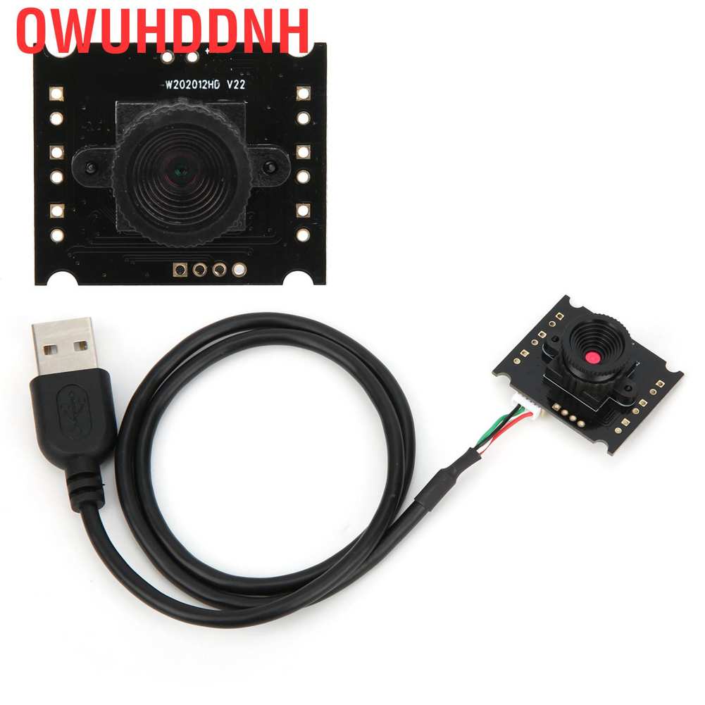 Owuhddnh โมดูลกล้อง อินเทอร์เฟซ USB HD HBV‐W202012HD สําหรับ WinXP/Win7/Win8/Win10/OS X/Linux/Androi
