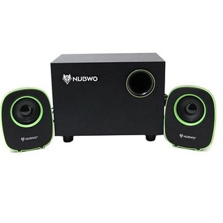 NUBWO USB Speaker 2.1 Mean Machine NS-030 ลำโพง Green