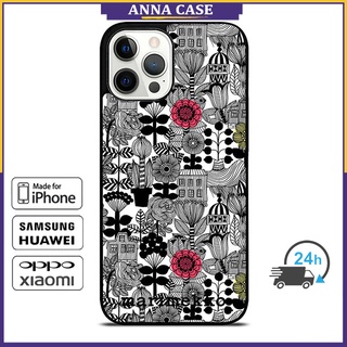 เคสโทรศัพท์มือถือ ลาย Marimekko 37 สําหรับ iPhone 14 Pro Max 13 Pro Max Samsung Galaxy Note10+ S21Ultra