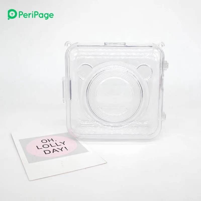 เคสใสกันกระแทกอย่างดี  สำหรับ Peripage A6 ใส่พอดี กระชับ ปกป้องคุ้มครอง [เคสใส A6]