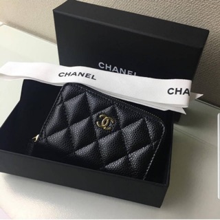 พร้อมส่ง Chanel zippy card holder