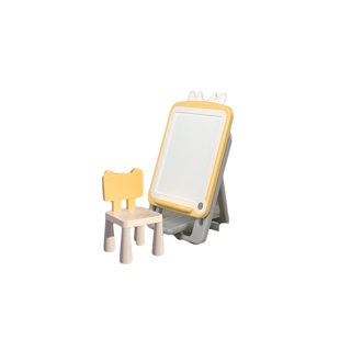 กระดานไวท์บอร์ดเด็ก กระดานเด็ก กระดานแม่เหล็ก กระดานไวท์บอร์ด กระดานเขียนลบได้ (ด้วยเก้าอี้และของขวัญฟรี) TinyLion