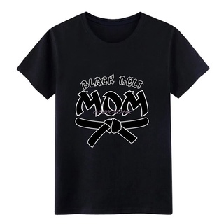 เสื้อยืดแฟชั่น ลาย Blackbelt Mom Karate Taekwondo Judo Kendo MMA สไตล์วินเทจ 100% สําหรับผู้ชายS-5XL