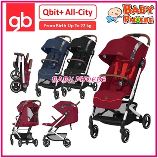 Gb Qbit+ All-City Fashion Edition เปลเด็กทารก เด็กวัยหัดเดิน รถเข็นเด็ก เบาะนอน หลังคาขนาดใหญ่ (1 ชิ้น)