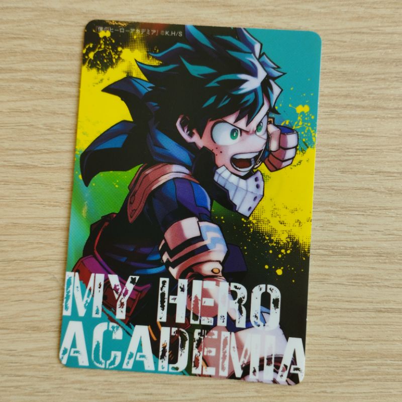 My Hero Academia Natsucomi 2022 สติ๊กเกอร์ 2 ชั้นด้านในเป็นรูปลายเซ็น ที่วาดขึ้นใหม่สุดลิมิเต็ด  - Toninin - Thaipick