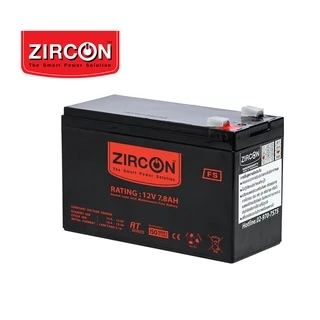 แบตเตอรี่ Battery 12V7.8Ah ใหม่มือหนึ่ง100% ใช้ได้กับ UPS, ไฟฉุกเฉิน, ที่ใช้แบตเดิมขนาด 12โวลท์ 7.0